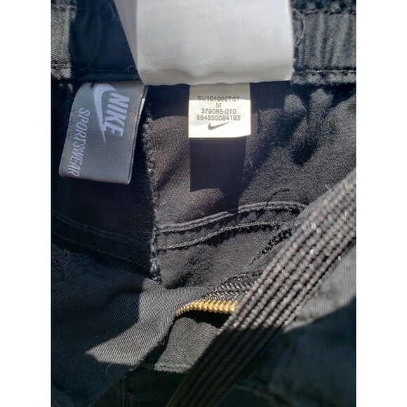 Nike Shorts Womens Small Black Sportswear Chino Bermuda Hiking Outdoors Cotton - Picture 10 of 15